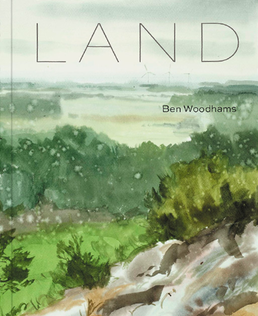 LAND af Ben Woodhams. Forside.